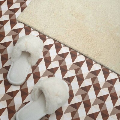 Carreaux pvc Un motif triangulaire minimaliste