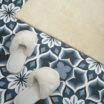 Carreaux pvc Motif floral symétrique