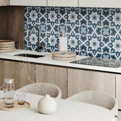 Carreaux pvc Motif floral symétrique