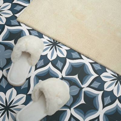 Carreaux pvc Motif floral symétrique