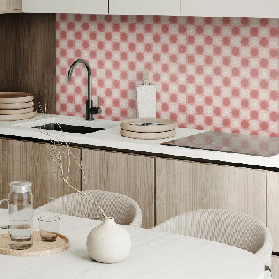 Carreaux vinyle Fleurs en cercles