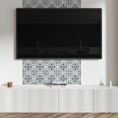 Carreaux pvc Motif végétal symétrique