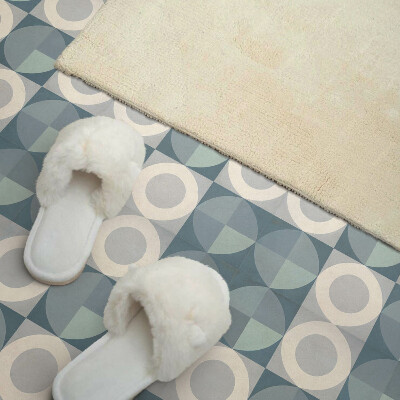 Carreaux vinyle Figures abstraites et cercles