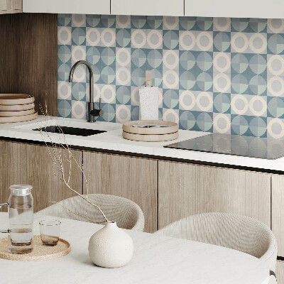 Carreaux vinyle Figures abstraites et cercles