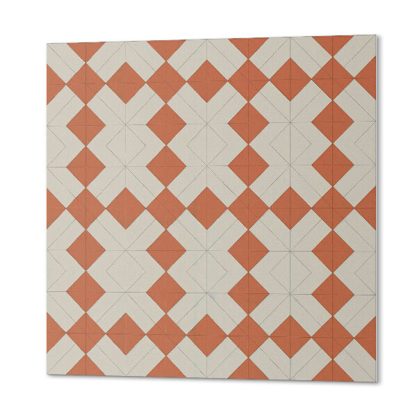 Carreaux de vinyle auto-adhésifs Motif losange en maille