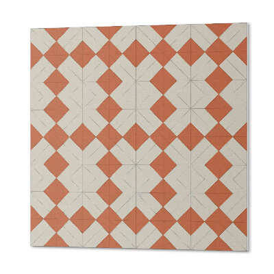 Carreaux de vinyle auto-adhésifs Motif losange en maille