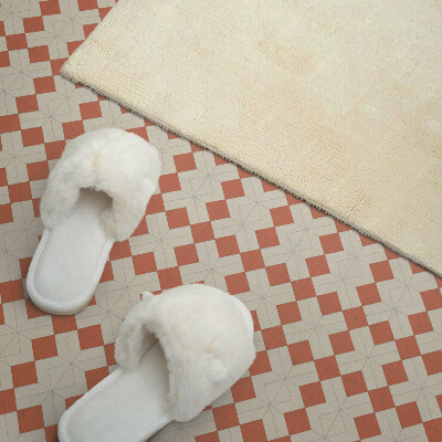 Carreaux de vinyle auto-adhésifs Motif losange en maille