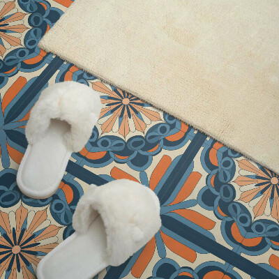 Carreaux pvc Mandala aux accents floraux