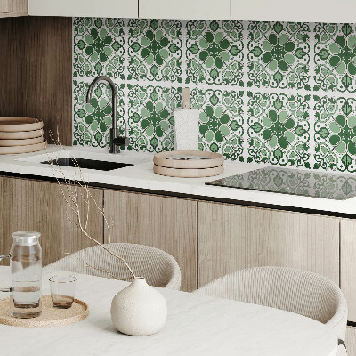 Carreaux vinyle Motif floral feuillu