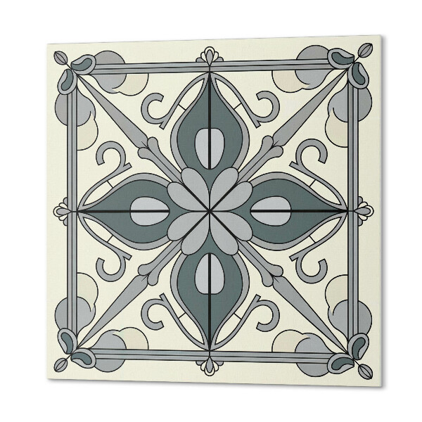 Carreaux pvc Motif floral ornemental
