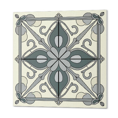 Carreaux pvc Motif floral ornemental