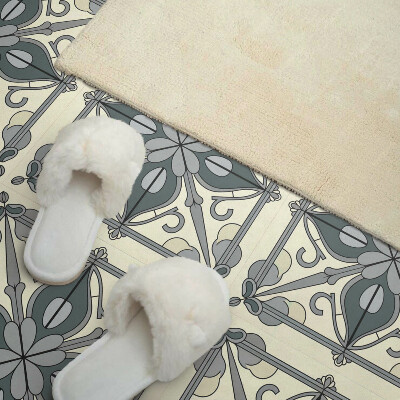 Carreaux pvc Motif floral ornemental