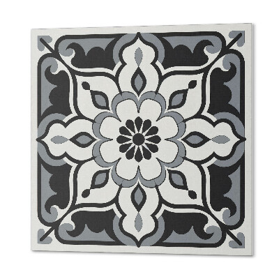 Carreaux vinyle Motif floral avec détails décoratifs