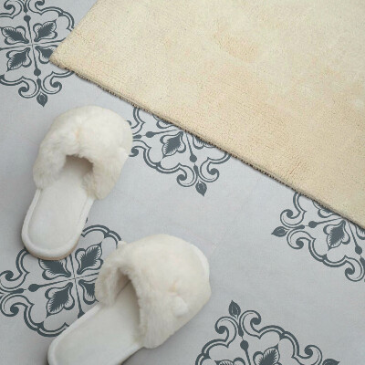 Carreaux de vinyle auto-adhésifs Ornements à motif végétal