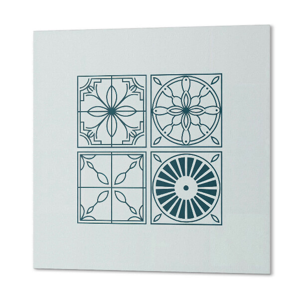 Carreaux pvc Formes de tuiles abstraites