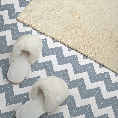 Carreaux pvc Motif à rayures en zigzag