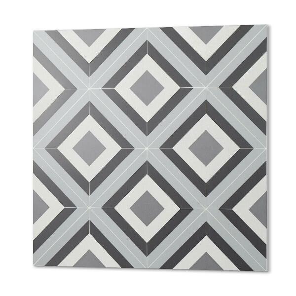Carreaux de vinyle auto-adhésifs Motif losange de style géométrique