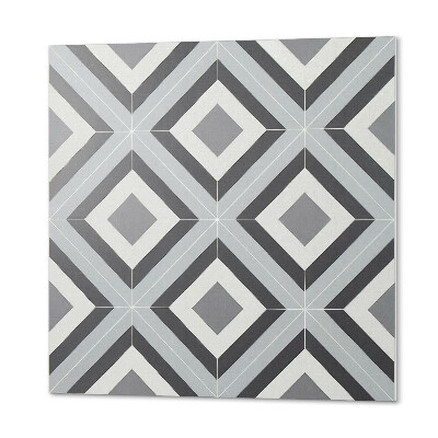 Carreaux de vinyle auto-adhésifs Motif losange de style géométrique