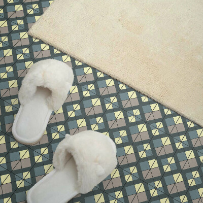 Carreaux vinyle Motif à carreaux géométriques