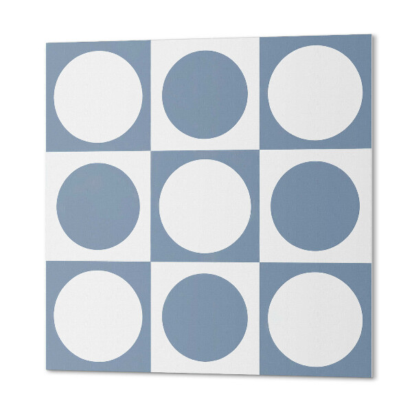 Carreaux pvc Cercles maillés de style géométrique