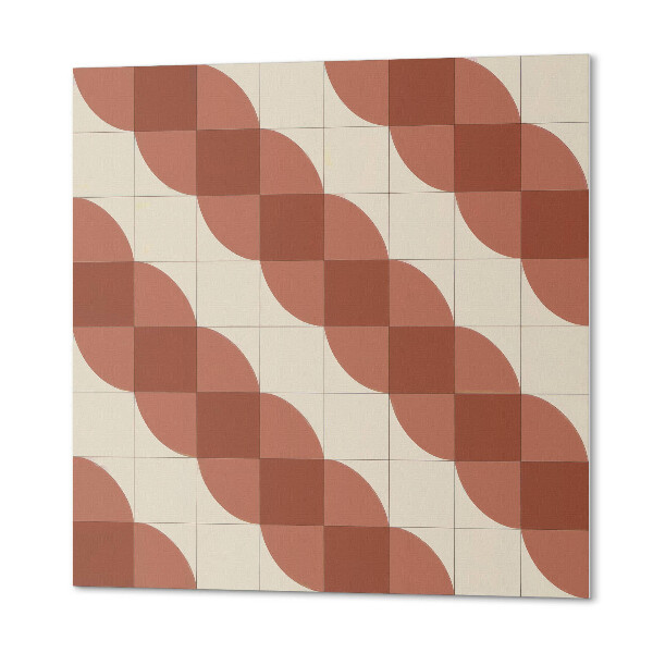 Carreaux vinyle Formes géométriques ondulées