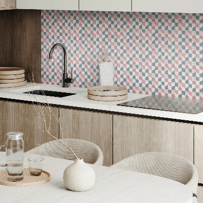 Carreaux de vinyle auto-adhésifs Formes géométriques abstraites