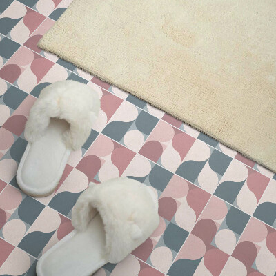 Carreaux de vinyle auto-adhésifs Formes géométriques abstraites