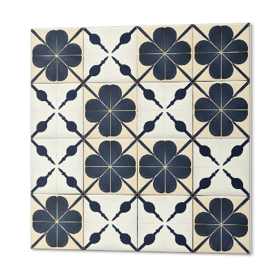 Carreaux pvc Fleurs sur un fond sobre