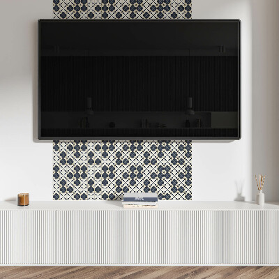 Carreaux pvc Fleurs sur un fond sobre