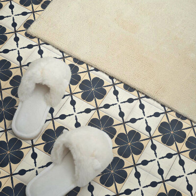 Carreaux pvc Fleurs sur un fond sobre