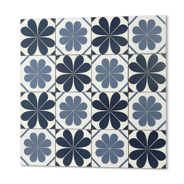 Carreaux vinyle Motif floral sur carrelage