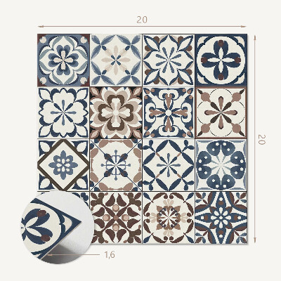 Carreaux vinyle Motifs de carreaux décoratifs