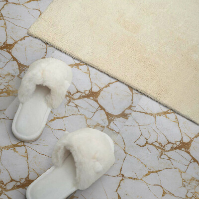 Carreaux vinyle Motif de marbre élégant avec des veines délicates