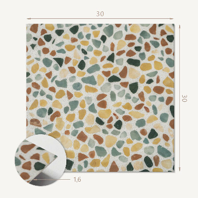 Carreaux pvc Motif mosaïque de colles