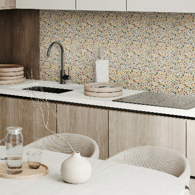 Carreaux vinyle Mosaïque de pierre dans le style