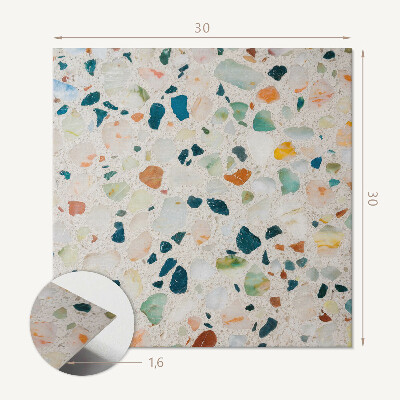 Carreaux pvc Motif de mosaïque en pierre