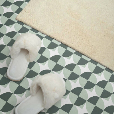 Carreaux pvc Formes géométriques de cercles et de carrés