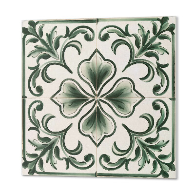 Carreaux vinyle Feuilles avec des cœurs en harmonie