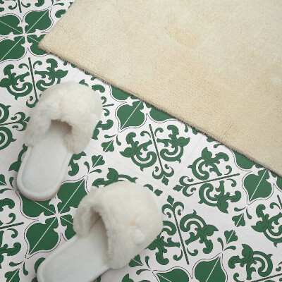 Carreaux de vinyle auto-adhésifs Motifs végétaux décoratifs dans un style classique