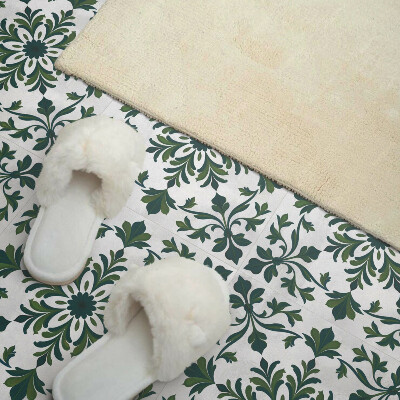 Carreaux vinyle Ornements à motif végétal