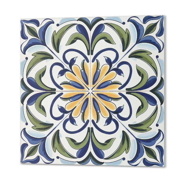 Carreaux pvc Conception florale dans une composition végétale
