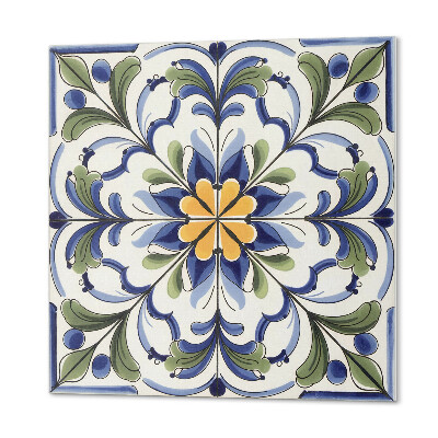 Carreaux vinyle Décorations en céramique avec un accent floral