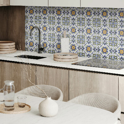 Carreaux vinyle Décorations en céramique avec un accent floral