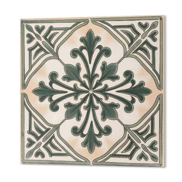 Carreaux vinyle Motif végétal carré