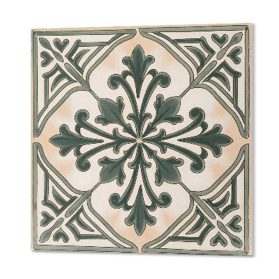 Carreaux vinyle Motif végétal carré