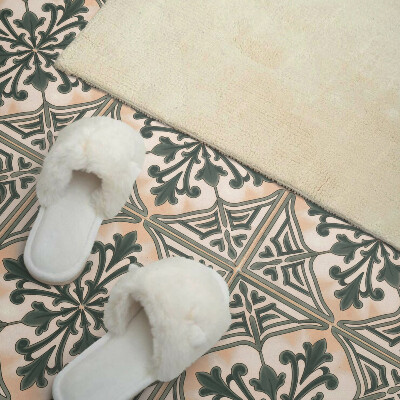 Carreaux vinyle Motif végétal carré