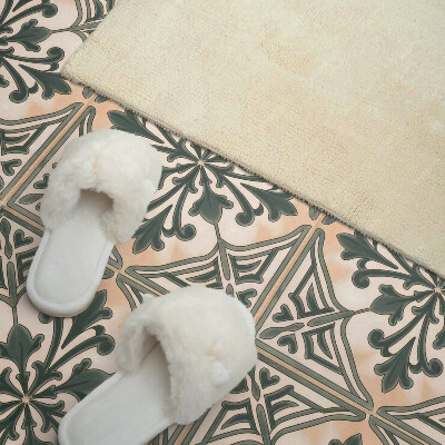 Carreaux vinyle Motif végétal carré