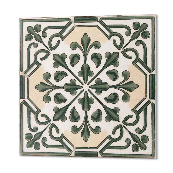 Carreaux de vinyle auto-adhésifs Motif botanique sur le carrelage