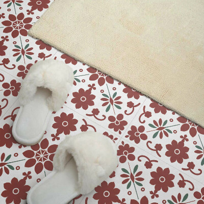 Carreaux vinyle Motif végétal avec des feuilles