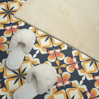 Carreaux vinyle Géométrie dans un style floral